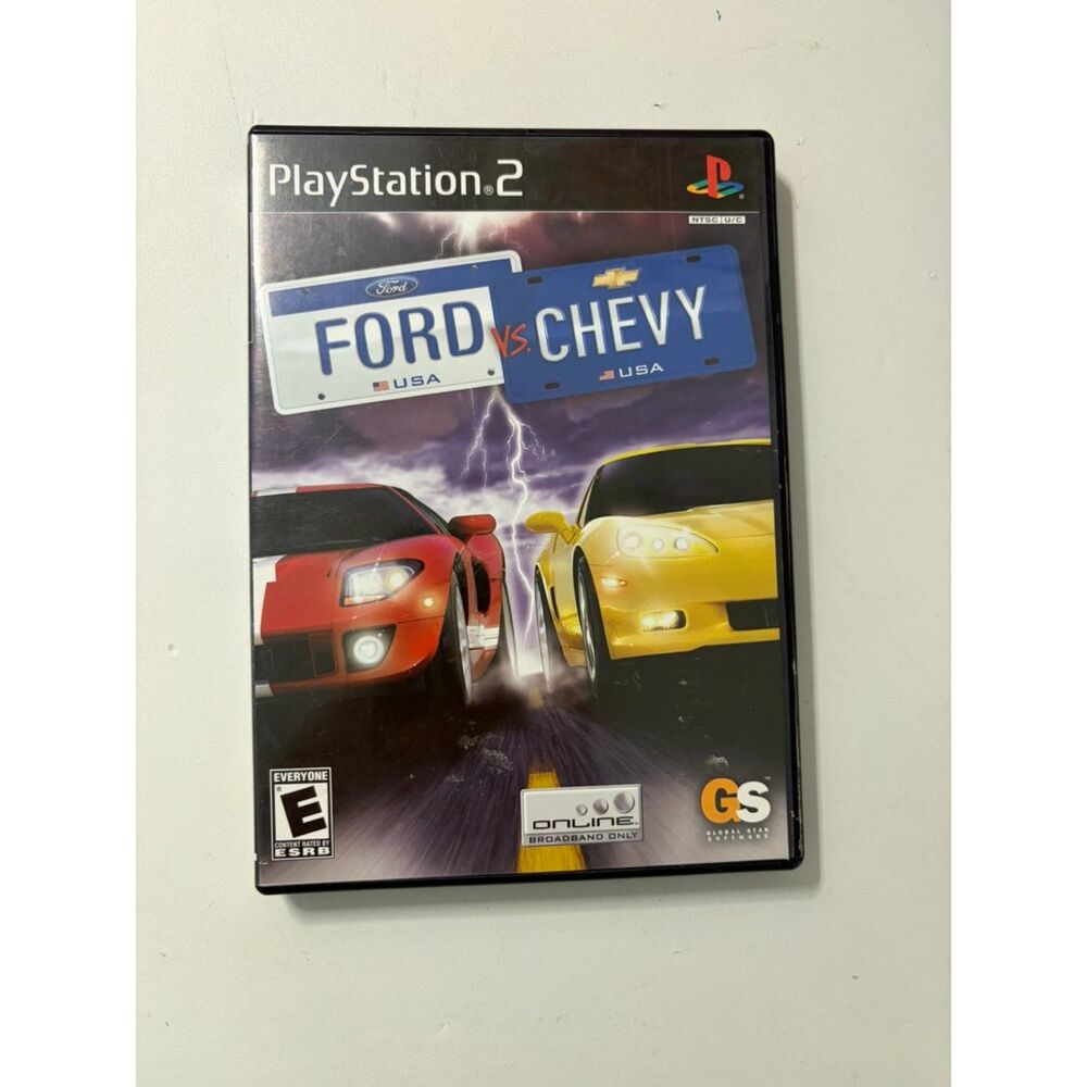playstation 2 Ford vs Chevy video game